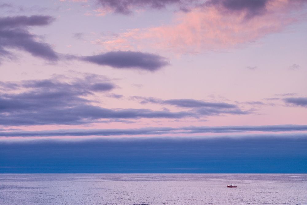 Canary Islands-La Palma Island-Puerto Naos-dawn sky
